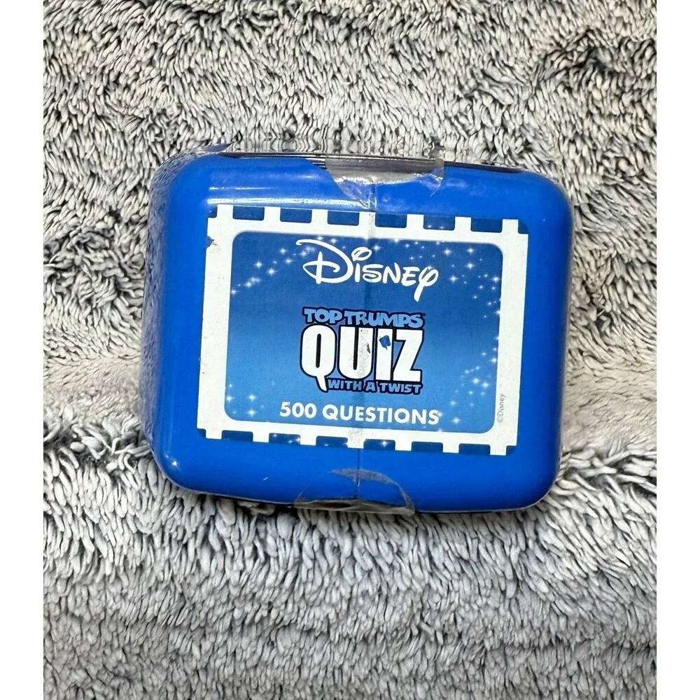 Disney Classics Top Trumps Quiz With A Twist [New] Card Game 2020 Table Top Game